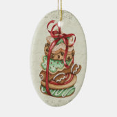 Kerstkoekjes - SRF Keramisch Ornament (Rechts)