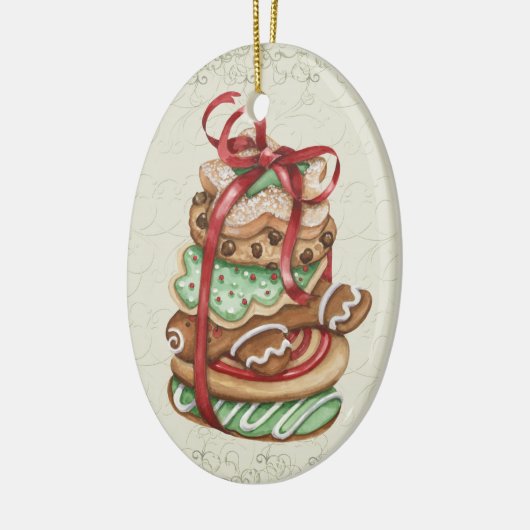 Kerstkoekjes - SRF Keramisch Ornament (Links)