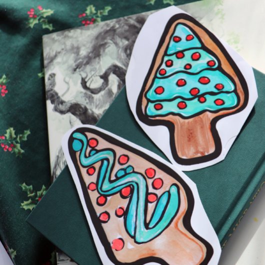 Kerstkoekjes Sticker