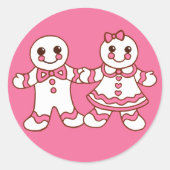 Kerstkoekjes Stickers (Voorkant)