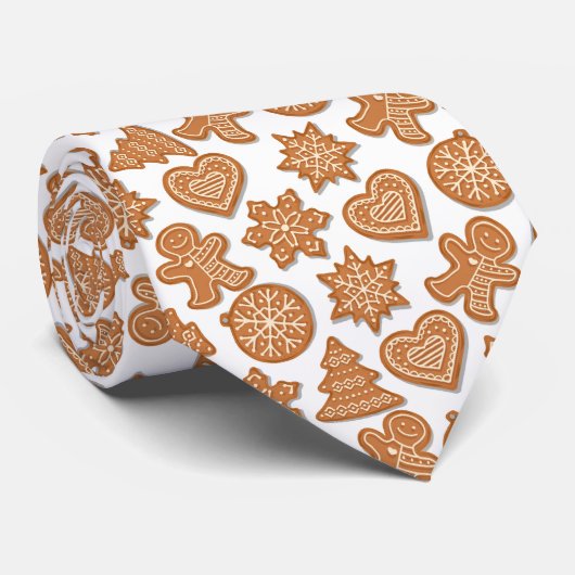 kerstkoekjes stropdas (Opgerold)