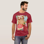 Kerstkoekjes T-shirt (Voorkant volledig)