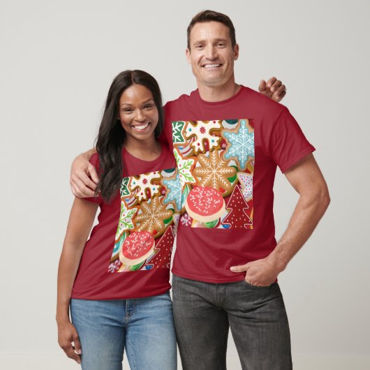 Kerstkoekjes T-shirt (Unisex)