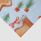 Kerstkoekjes taarten peperkoek mannen Kerstmis Tissuepapier (Detail)