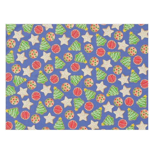 kerstkoekjes tafelkleed (Voorkant (Horizontaal))