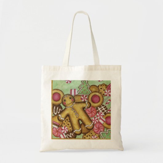 Kerstkoekjes Tas Gift Bag (Voorkant)