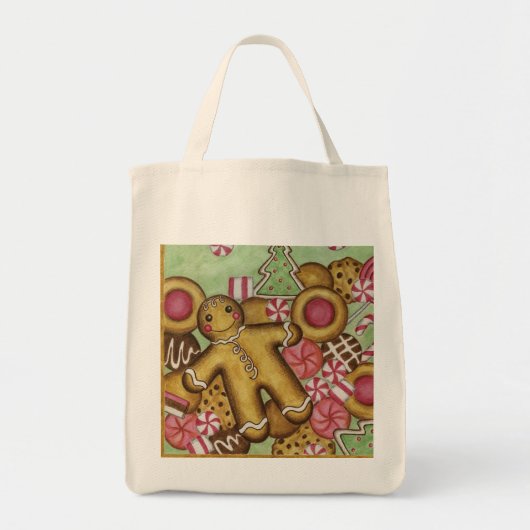 Kerstkoekjes Tas Gift Bag (Voorkant)