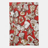 kerstkoekjes theedoek (Verticaal)