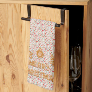 Kerstkoekjes Theedoek