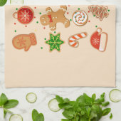 Kerstkoekjes Theedoek (Gevouwen)
