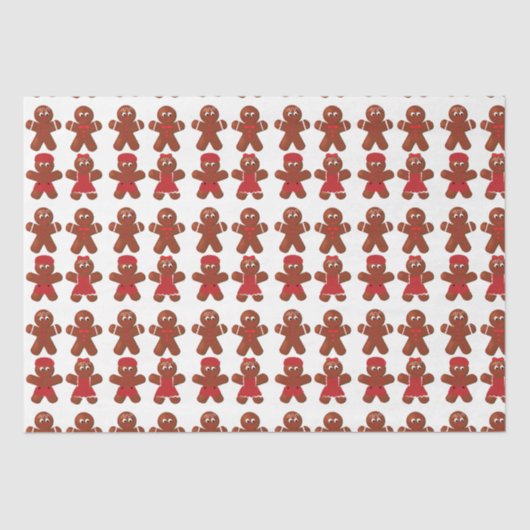 kerstkoekjes tissuepapier (Voorkant)