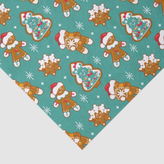 kerstkoekjes tissuepapier (Detail)