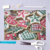 Kerstkoekjes Tissuepapier (Craft)