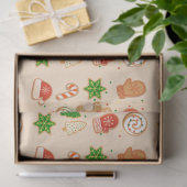 Kerstkoekjes Tissuepapier (Geschenk)