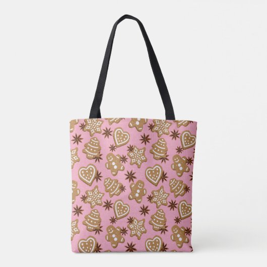 kerstkoekjes tote bag (Achterkant)