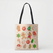 Kerstkoekjes Tote Bag (Voorkant)