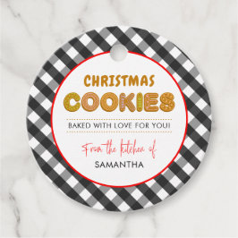 Kerstkoekjes uit de keuken van bedankjes labels