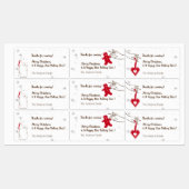 Kerstkoekjes Uitruil Feest Dank Je Wel Labels (Vel)