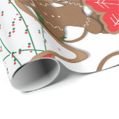 Kerstkoekjes Vakantie inpakpapier (Rol Hoek)