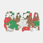 Kerstkoekjes Vakantiedeeldoos Bedankdoosjes (Uitgevouwen)