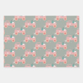  kerstkoekjes van Truck Groovy Roze Inpakpapier Vel (Voorkant)