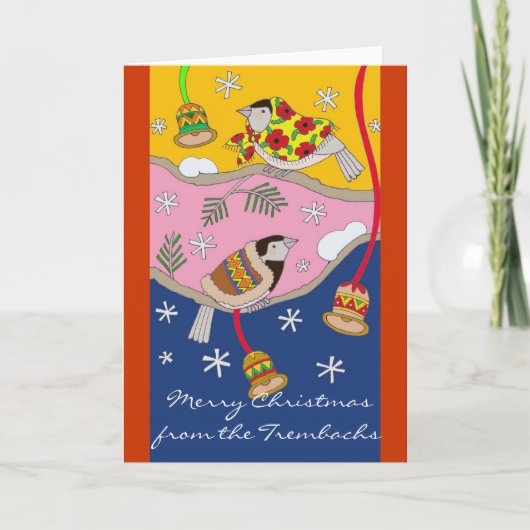 Kerstkoekjes van Vera Trembach Feestdagen Kaart (Voorkant)