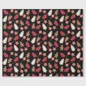 Kerstkoekjes Verpakkingspapier Cadeaupapier (Vlak)