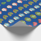 Kerstkoekjes Verpakkingspapier Cadeaupapier (Hoek)