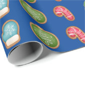 Kerstkoekjes Verpakkingspapier Cadeaupapier (Rol Hoek)