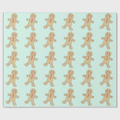 Kerstkoekjes Verpakkingspapier Cadeaupapier (Vlak)