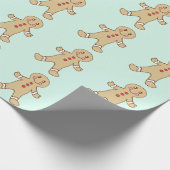 Kerstkoekjes Verpakkingspapier Cadeaupapier (Hoek)