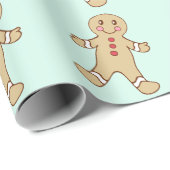 Kerstkoekjes Verpakkingspapier Cadeaupapier (Rol Hoek)