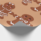 Kerstkoekjes Verpakkingspapier Cadeaupapier (Hoek)