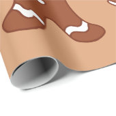 Kerstkoekjes Verpakkingspapier Cadeaupapier (Rol Hoek)