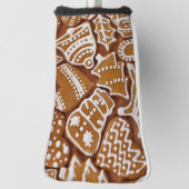 kerstkoekjes voor feestdagen golfheadcover (Draai 90)