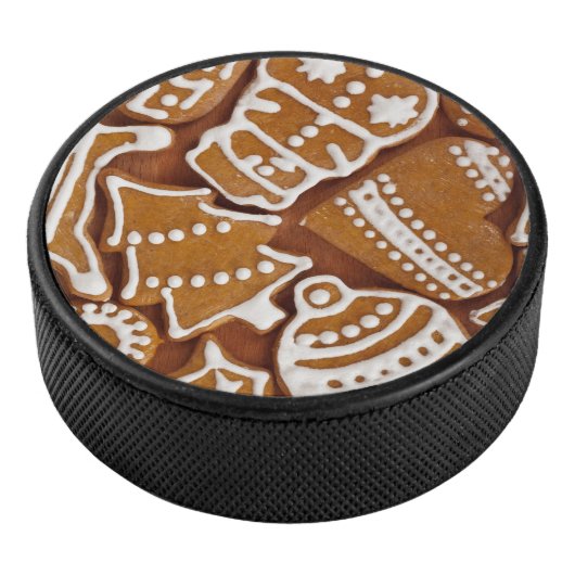 kerstkoekjes voor feestdagen hockey puck (3/4)