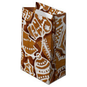 kerstkoekjes voor feestdagen klein cadeauzakje (Achterkant Gekanteld)