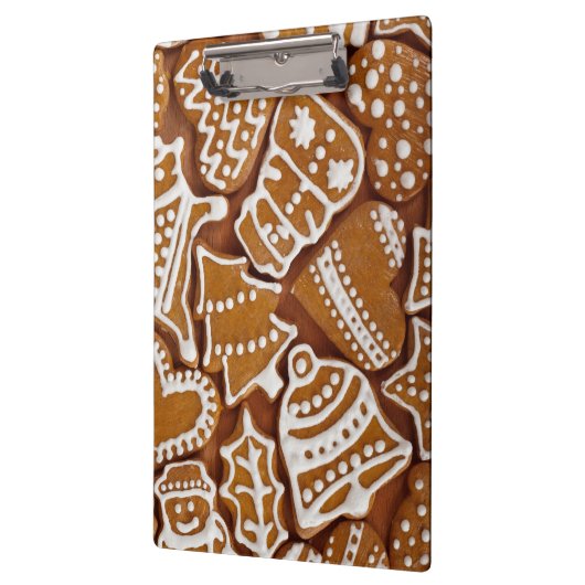 kerstkoekjes voor feestdagen klembord (Links)