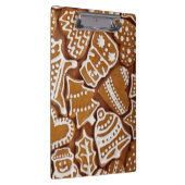 kerstkoekjes voor feestdagen klembord (Rechts)