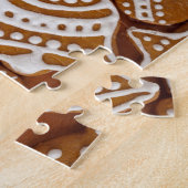 kerstkoekjes voor feestdagen legpuzzel (Zijkant)