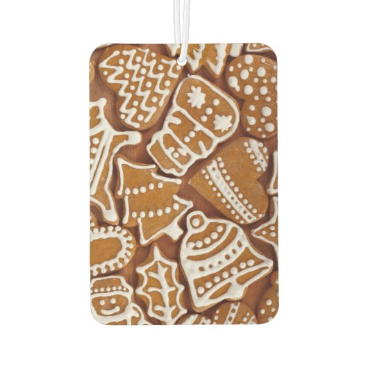 kerstkoekjes voor feestdagen luchtverfrisser (Achterkant)