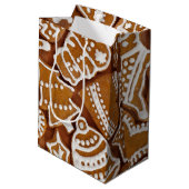 kerstkoekjes voor feestdagen medium cadeauzakje (Achterkant Gekanteld)