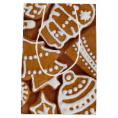 kerstkoekjes voor feestdagen medium cadeauzakje (Achterkant)