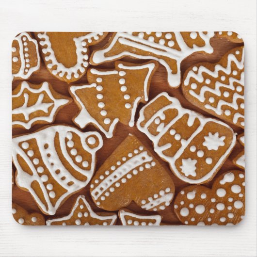 kerstkoekjes voor feestdagen muismat (Voorkant)