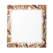 kerstkoekjes voor feestdagen notitieblok (Voorkant)