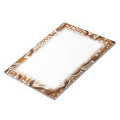 kerstkoekjes voor feestdagen notitieblok (Schuin)