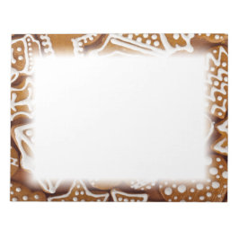 kerstkoekjes voor feestdagen notitieblok