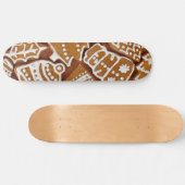 kerstkoekjes voor feestdagen persoonlijk skateboard (Horizontaal)