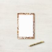 kerstkoekjes voor feestdagen post-it® notes (Op bureau)