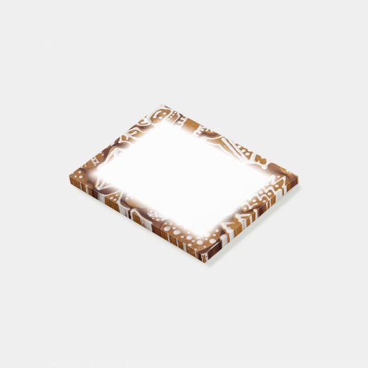 kerstkoekjes voor feestdagen post-it® notes (Schuin)